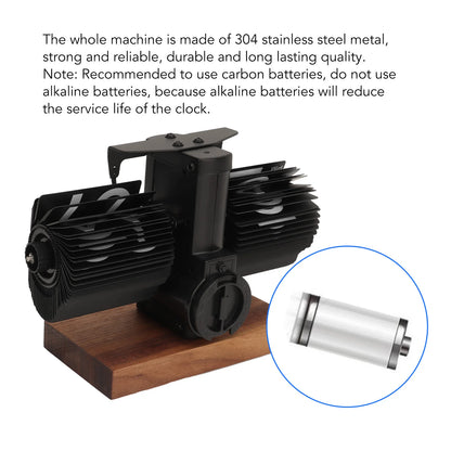 Automatic Page Turning Clock
